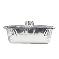 RECTANGULAR ALUMINUM PLATE WITH LID NO /173/174