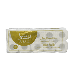 TOILET ROLL LUSAIL 300 SHEET 10 ROLL