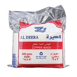 ZIPPER BAG 4*4 (500GRAM)