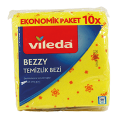 CLENNING CLOTH VILEDA 30% MICROFIBER 10 PCS