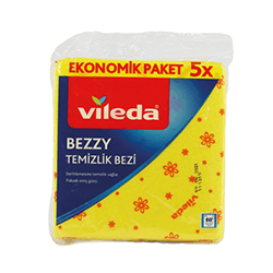 CLENNING CLOTH VILEDA 30% MICROFIBER 5 PCS