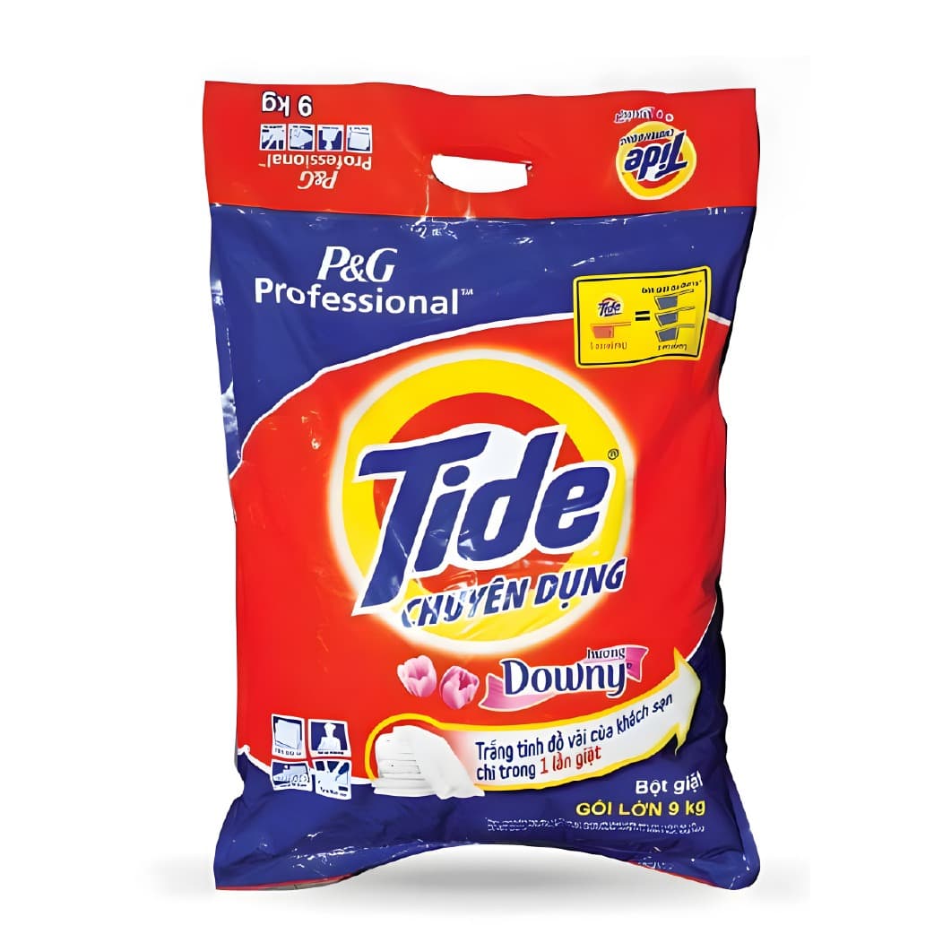 SOAP POWDER DETERGENT TIDE DOWNY 8.5 KG