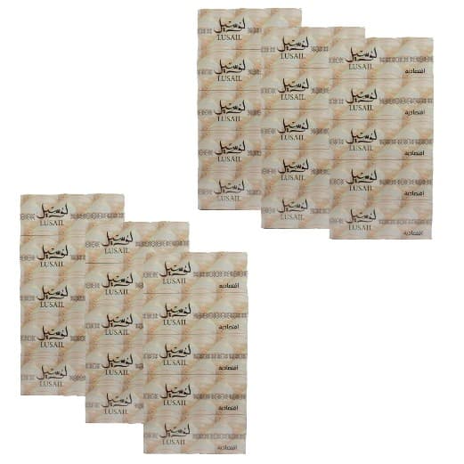 TISSUE CARTOON CLASSIC LUSAIL 200 SHEETS 30 PCS