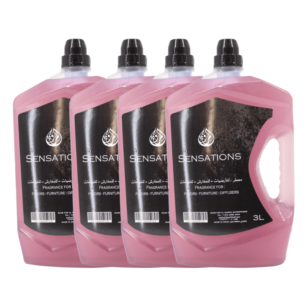 FLOOR CLEANER ALMARWA SENSATIONS ( 4*3 LTR )