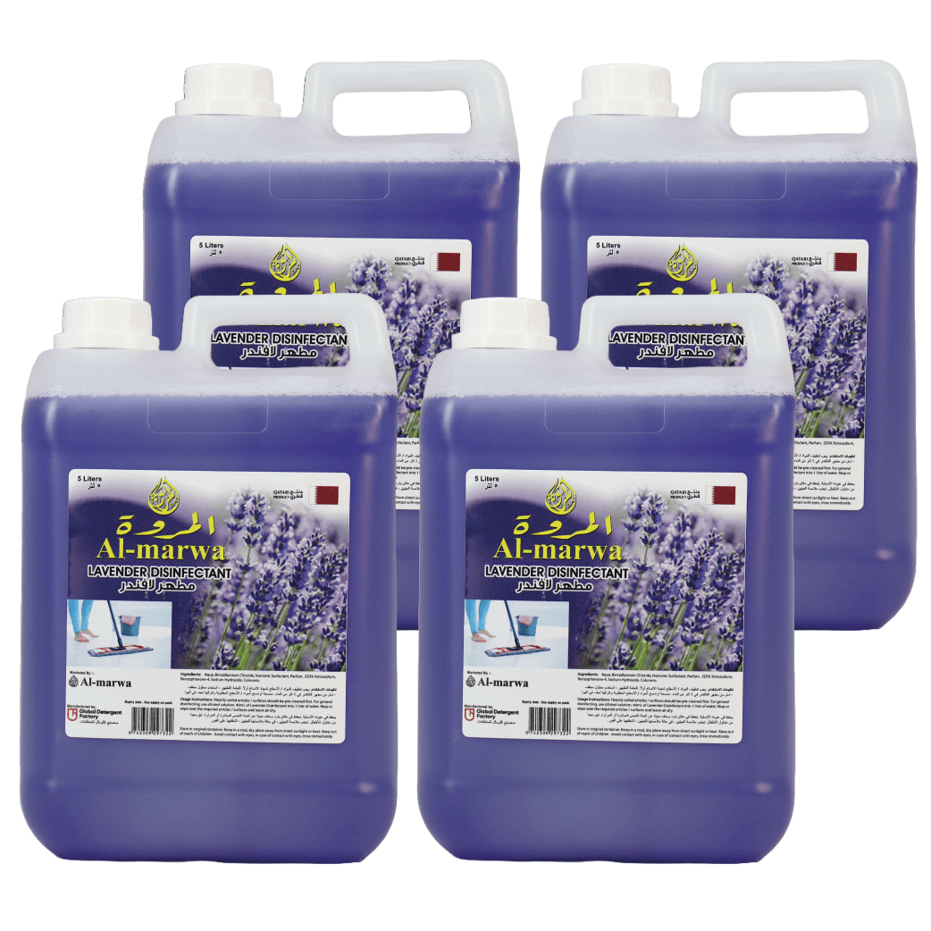 DISINFECTANT ALMARWA LAVENDER (4*5 LTR)