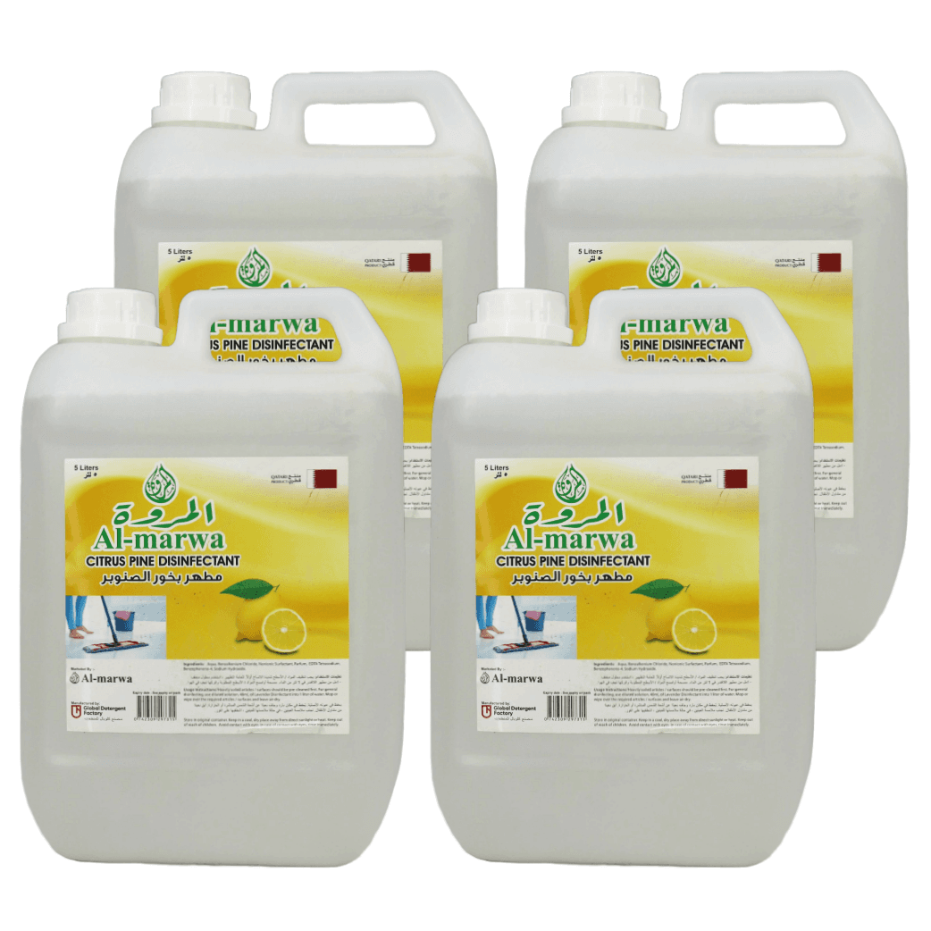 DISINFECTANT CITRUS PINE AL MARWA (4*5 LTR)