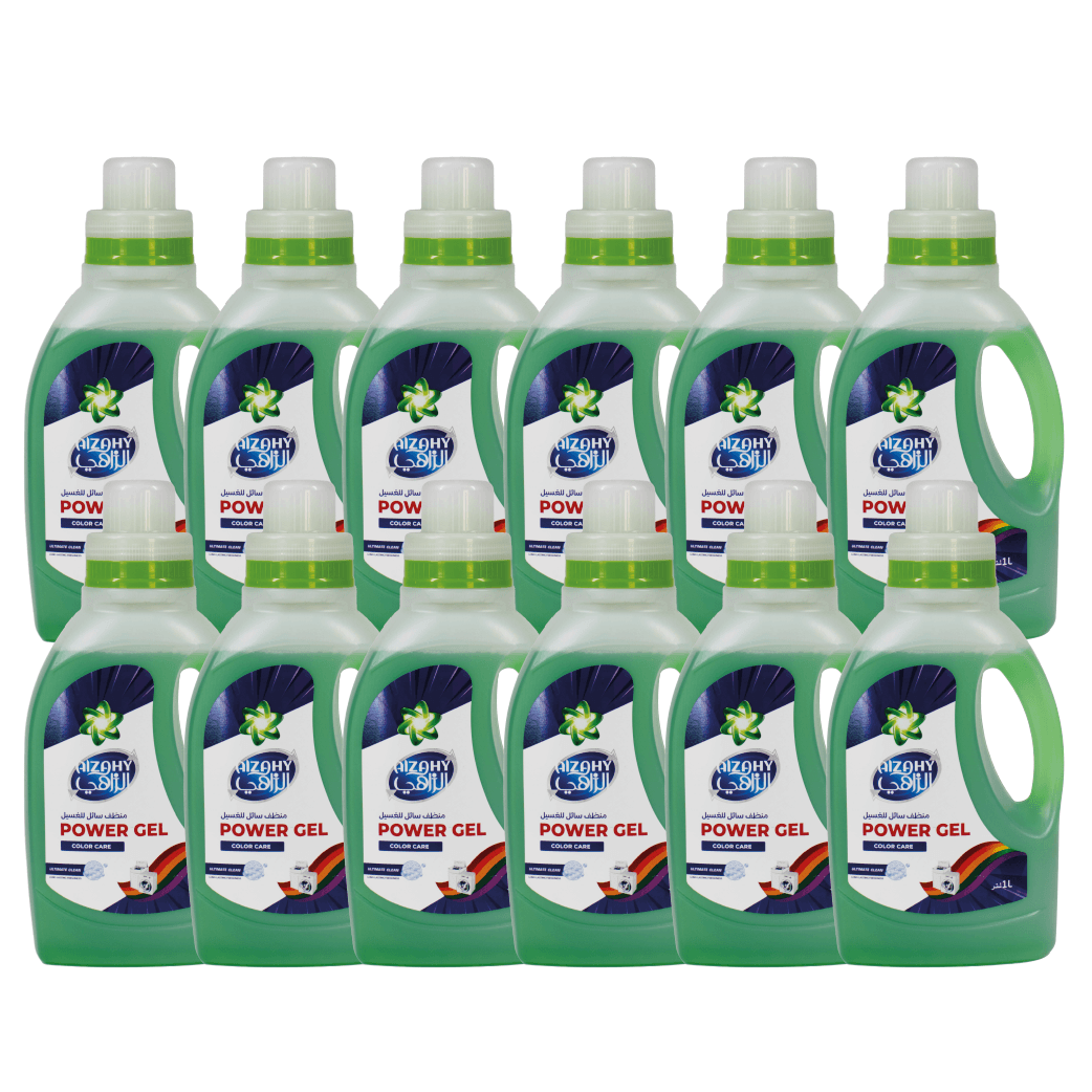LAUNDARY LIQUID ALZAHY COLOUR (12*1 LTR)