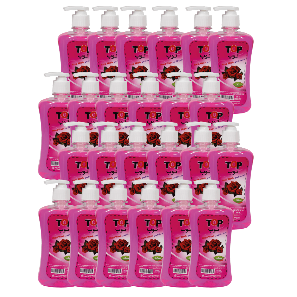 HAND WISH TOP ROSE (24*500 ML)