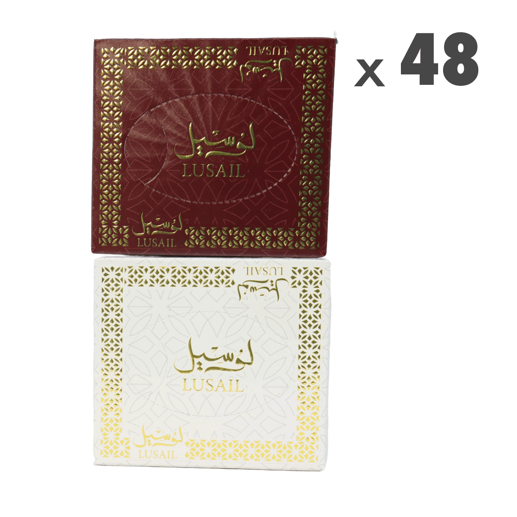 TISSUE FACAIL CUBE LUSAIL 100 SHEETS 48 PCS