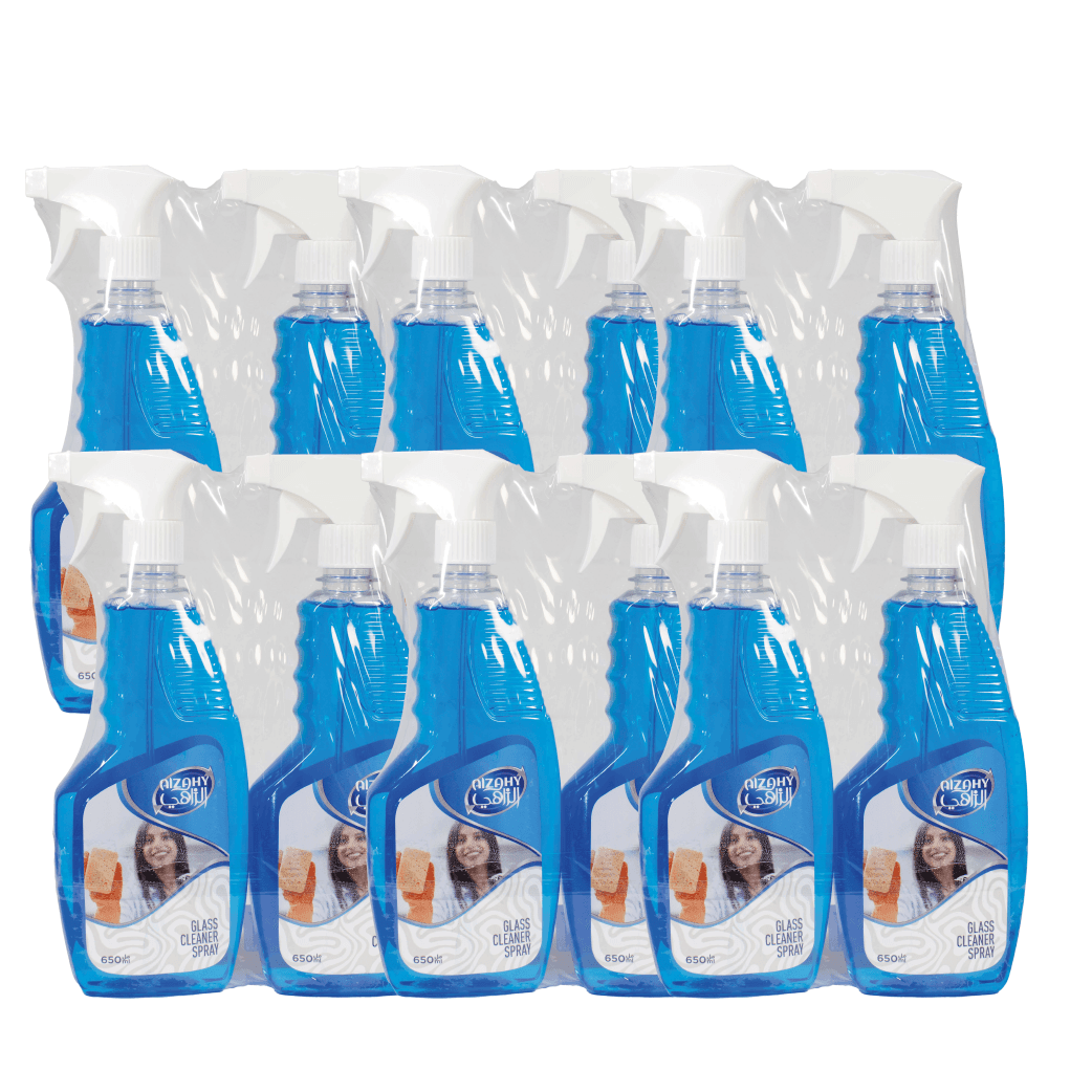 ALZAHY GLASS CLEANER 650 ML (1+1) 6 PACK