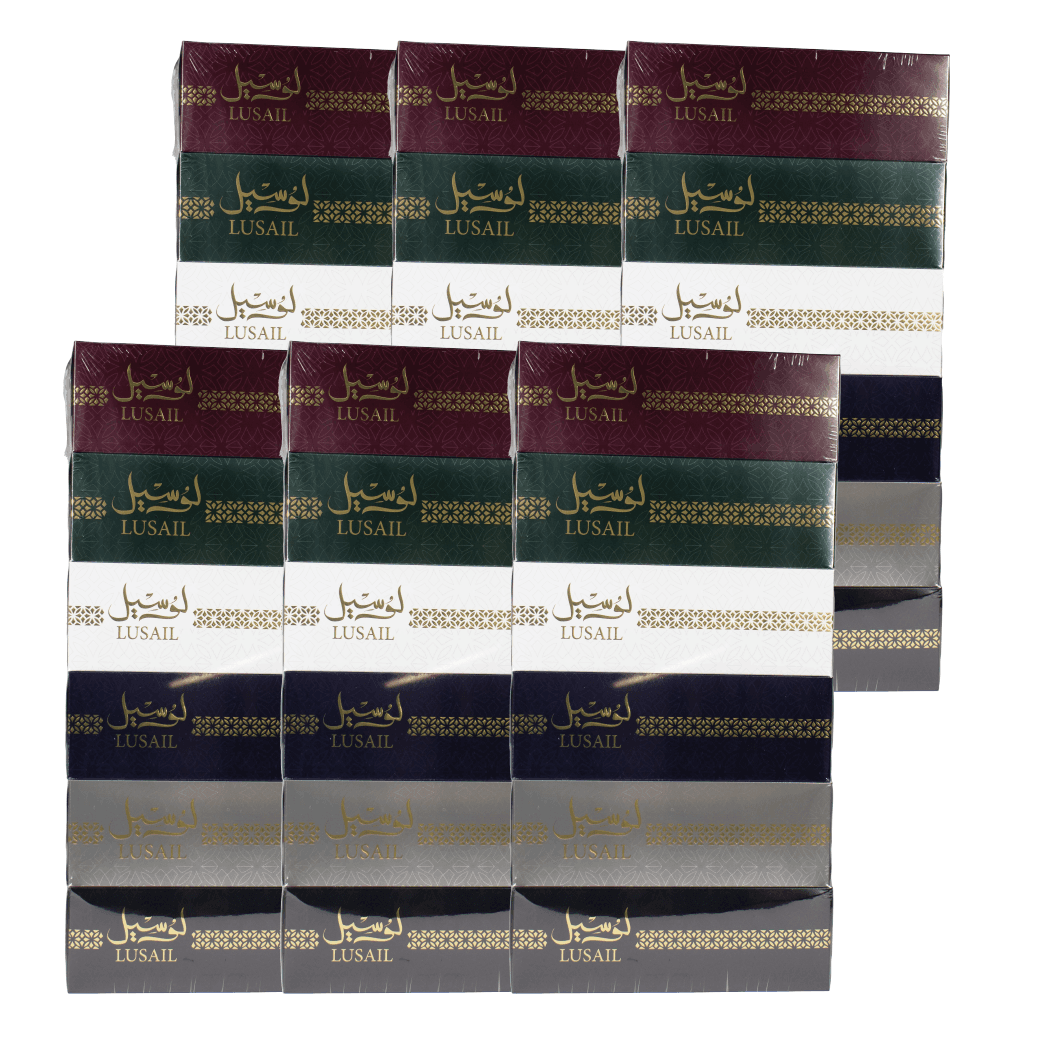 TISSUE CARTON ULTRA SOFT LUSAIL 200 SHEET 30 PCS