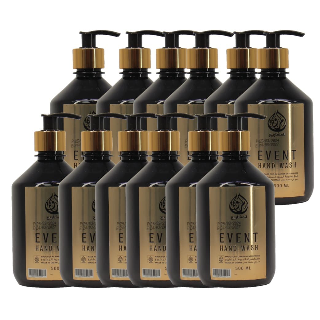 HAND WASH TOP EVENT 500 ML 12 PCS