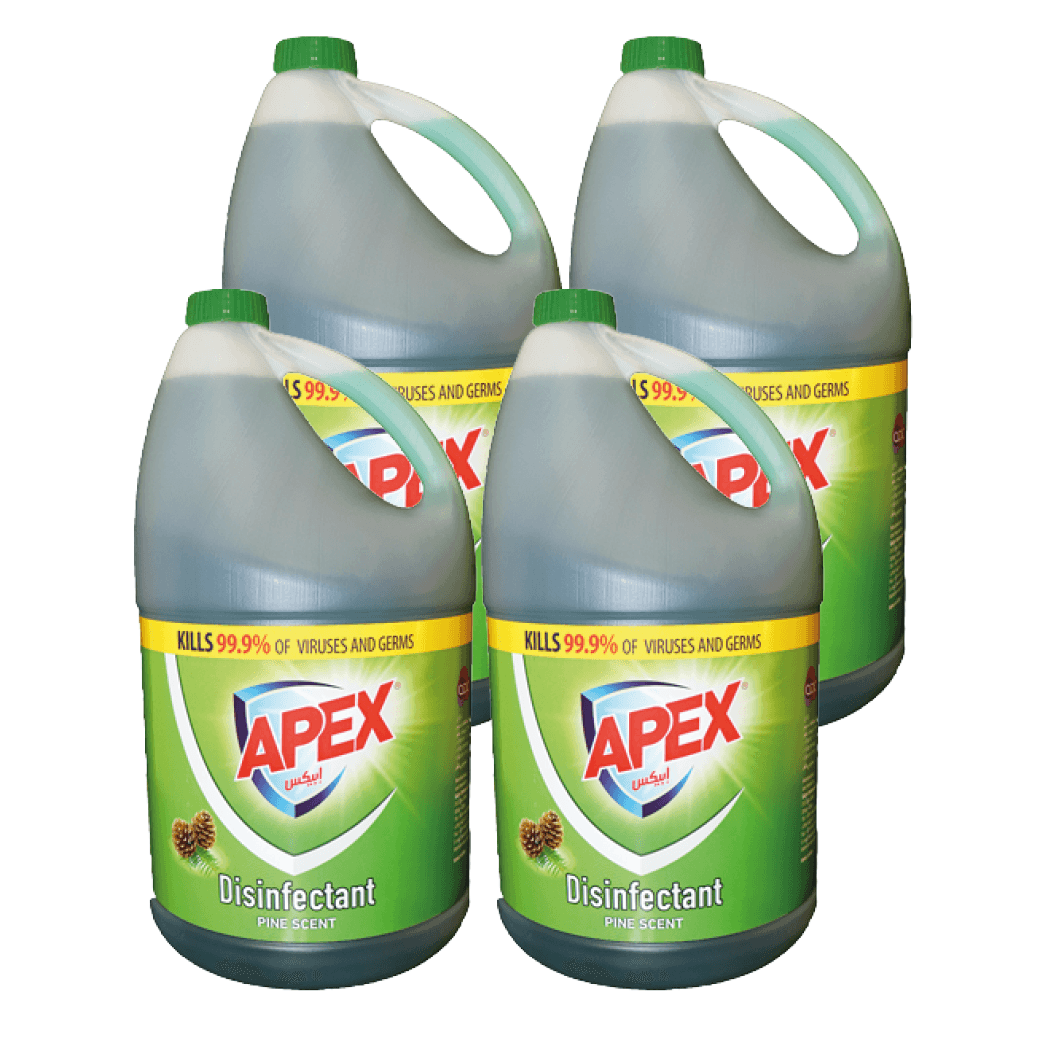 DISINFECTANT PINE SCENT APEX (4*4 LTR)