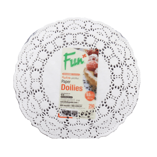 ROUND DOILY PAPER 10.5 IN (250 PCS)