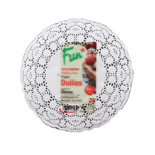 ROUND DOILY PAPER 9.5 IN (250 PCS)
