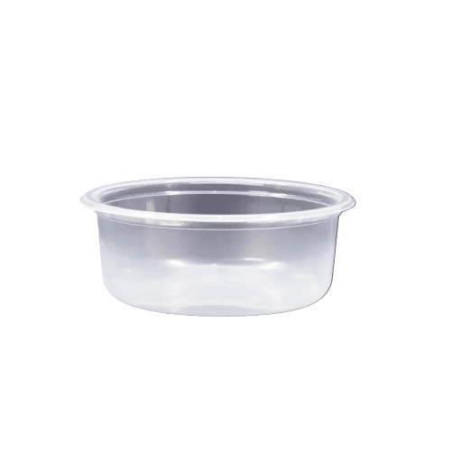 MICRO CONTINER ROUND CLEAR 250 ML (50 PCS)