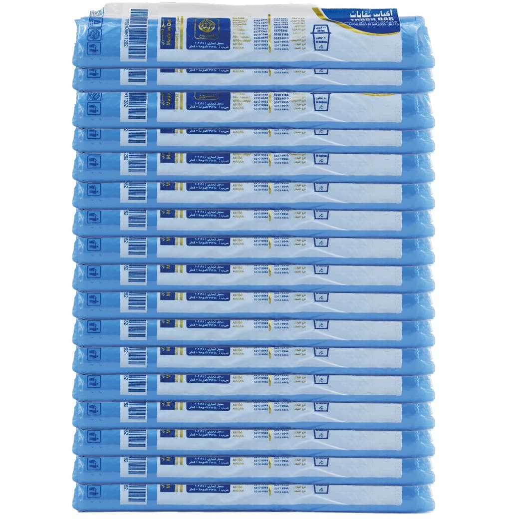TRASH BAG 10 GALLON CARTOON (210 PCS)