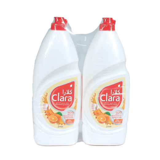 DISH WASH CLARA 750 ML (1+1) ORANGE