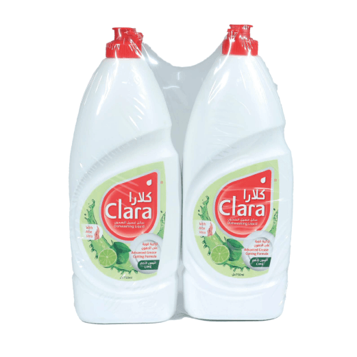 DISH WASH CLARA 750 ML (1+1) LIME