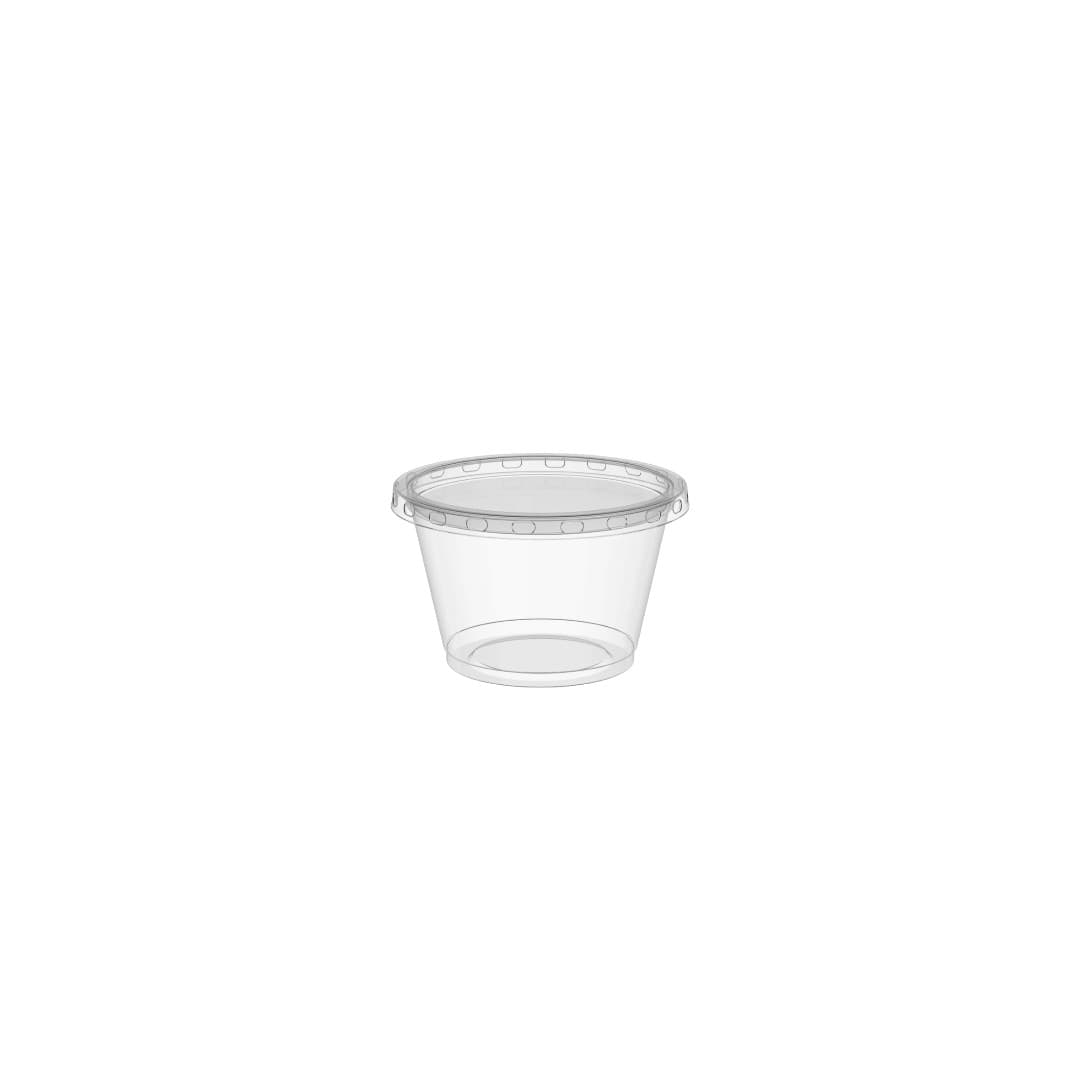 SOUCE BOWL CLEAR 1OZ (50PCS)