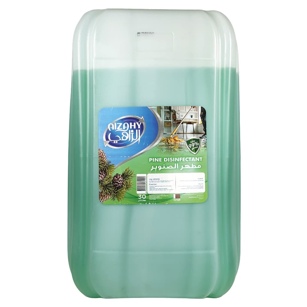 DISNFECTANT ALZAHY GREEN SANOBER 30 LTR