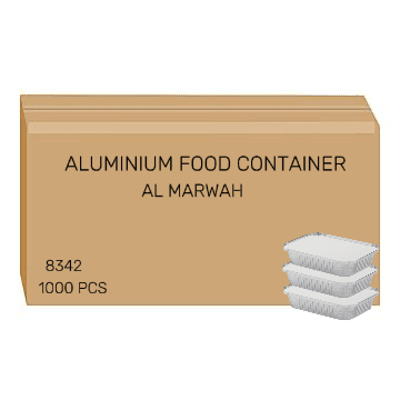 ALUMINIUM CONTAINER 8342 (1000 PCS)