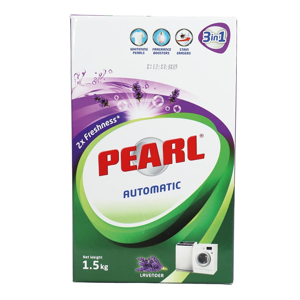 SOAP POWDER PEARL LAVENDAR AUTOMATIC 1.5 KG