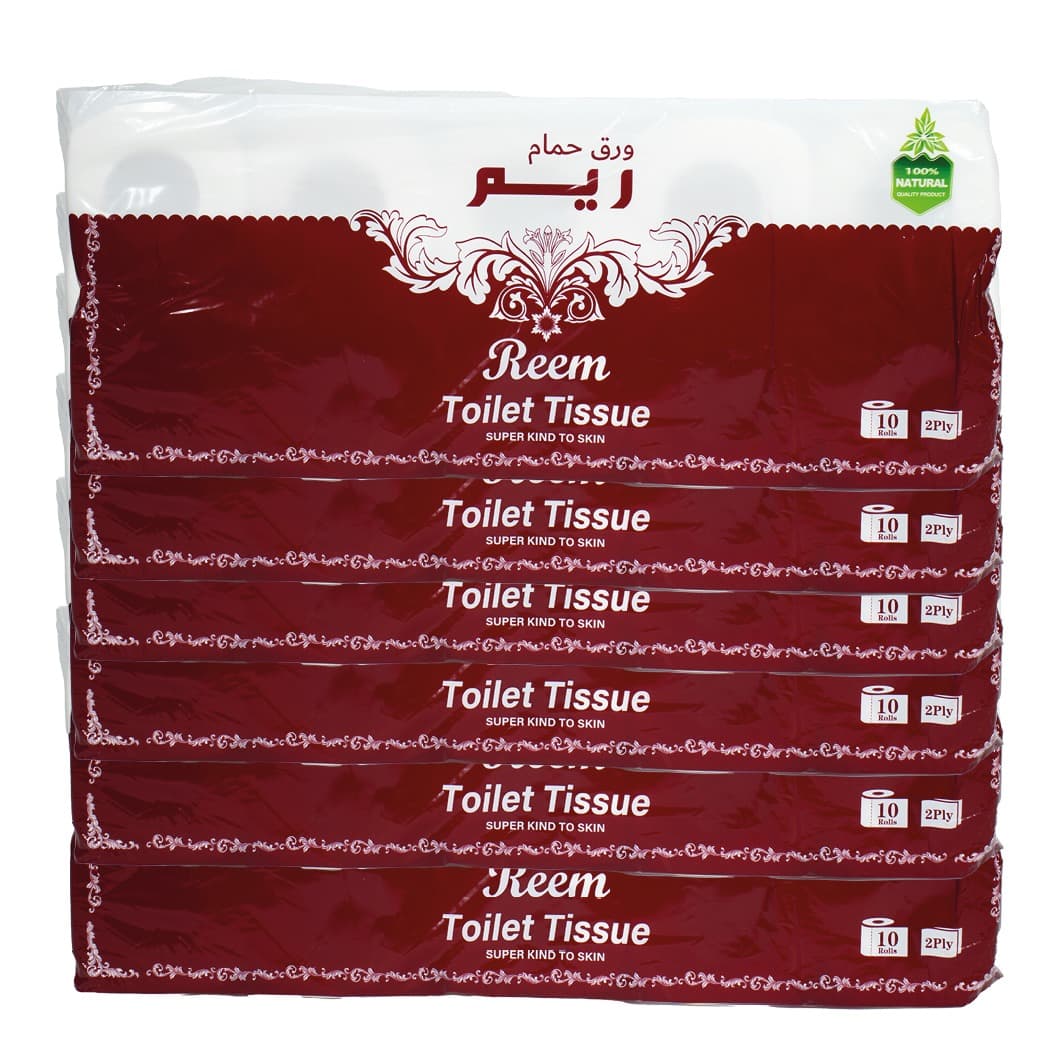 TOILET ROOL REEM 270 SHEETS 50 ROLLS