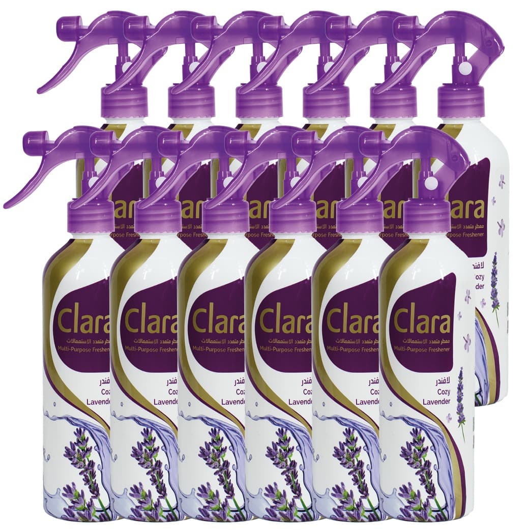 AIR FRESHNER CLARA LAVENDER 500ML( 12PCES )