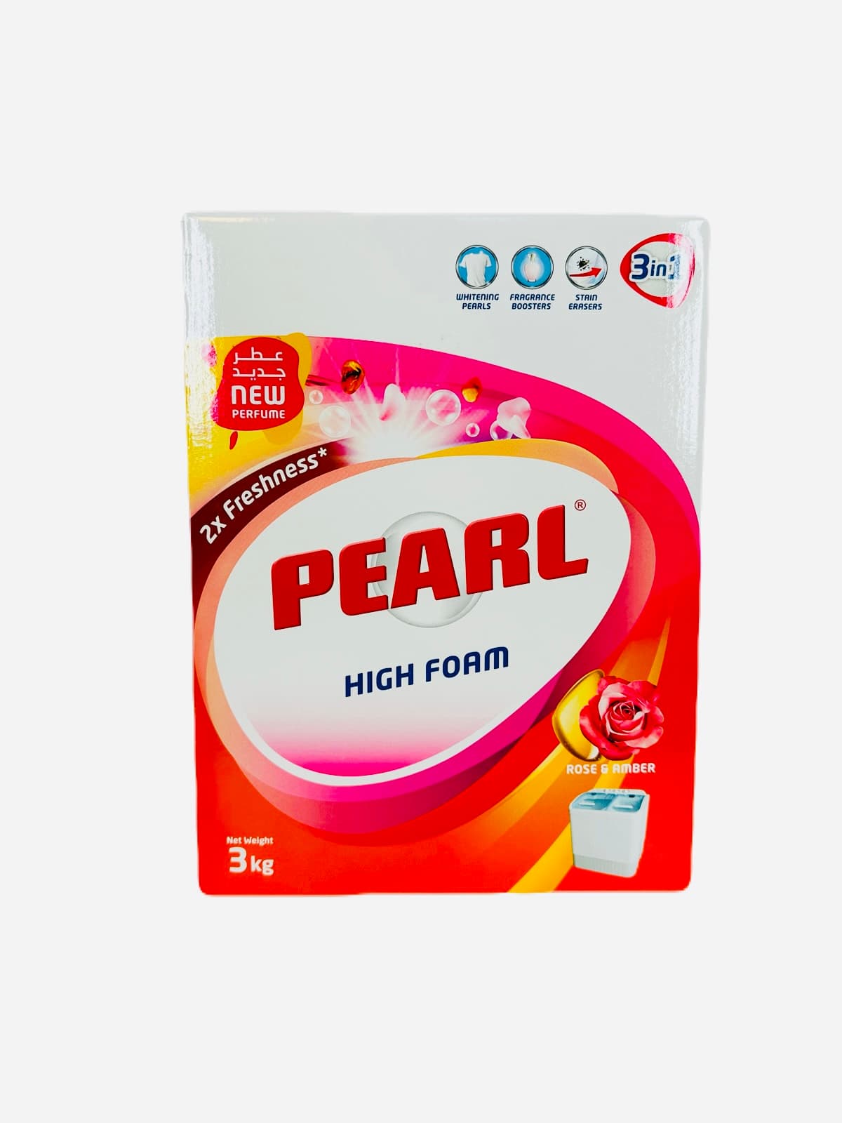 SOAP POWDER PEARL ROSE & AMBER NORMAL 3 KG