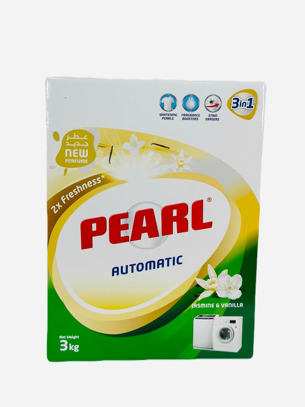 SOAP POWDER PEARL NORMAL JASMIN & VENILLA. 3 KG