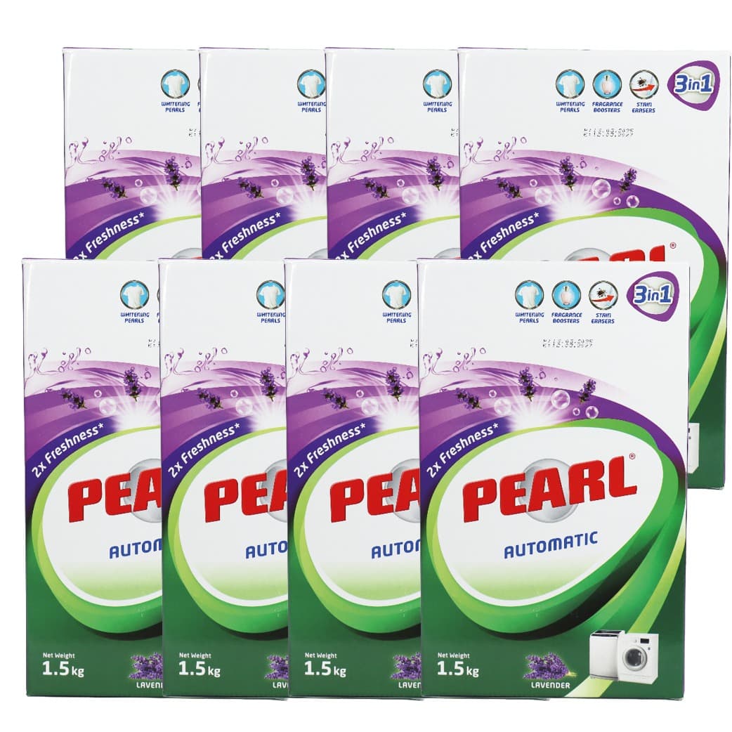 SOAP POWDER PEARL LAVENDAR AUTOMATIC ( 8*1.5 ) KG