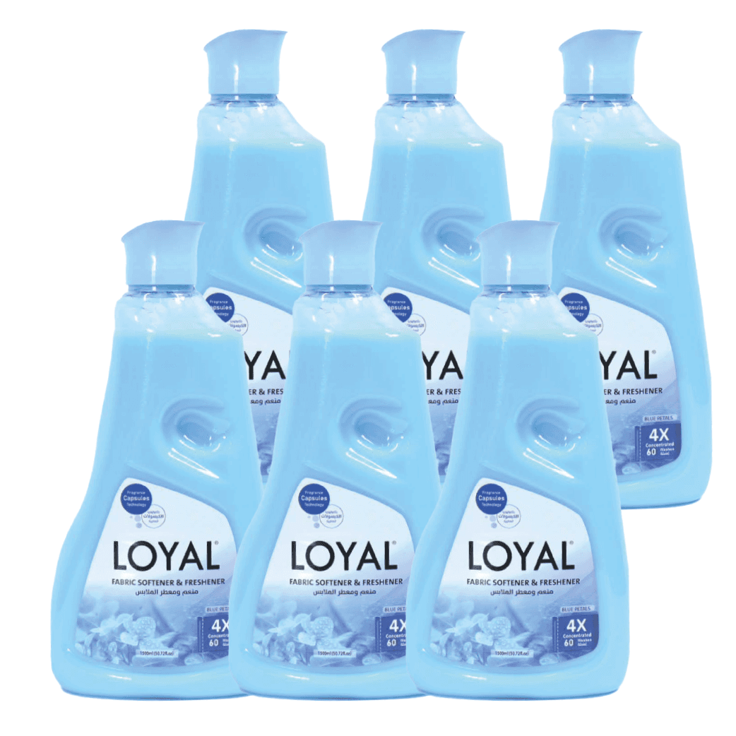 FABRIC SOFTENER LOYAL BLUE (6*1500 ML)