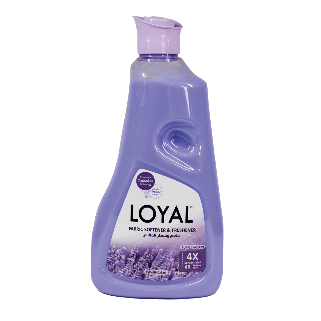 FABRIC SOFTENER LOYAL PURPLE 1500 ML