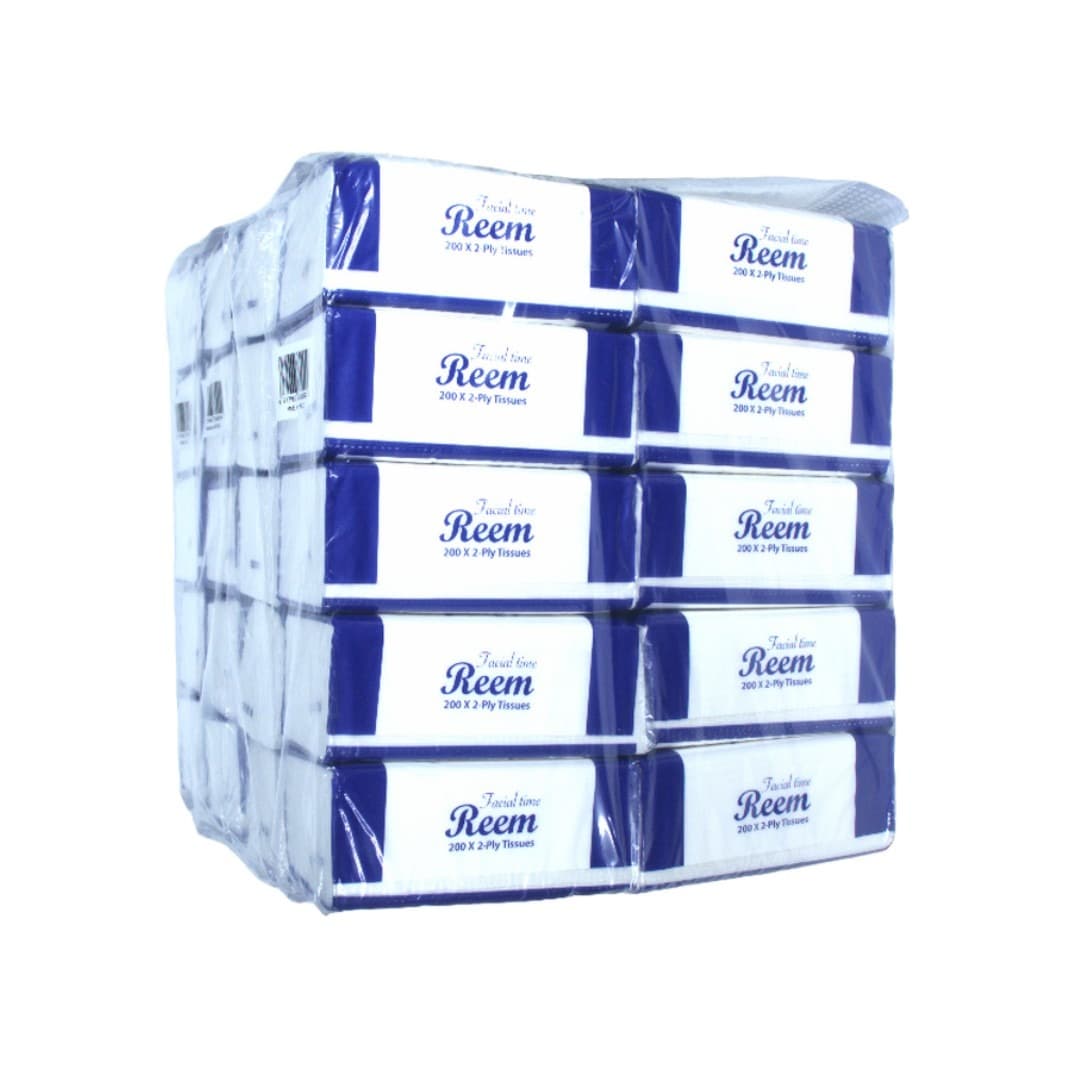 FACIAL SOFT PACK REEM 200 SHEETS 40 PCS