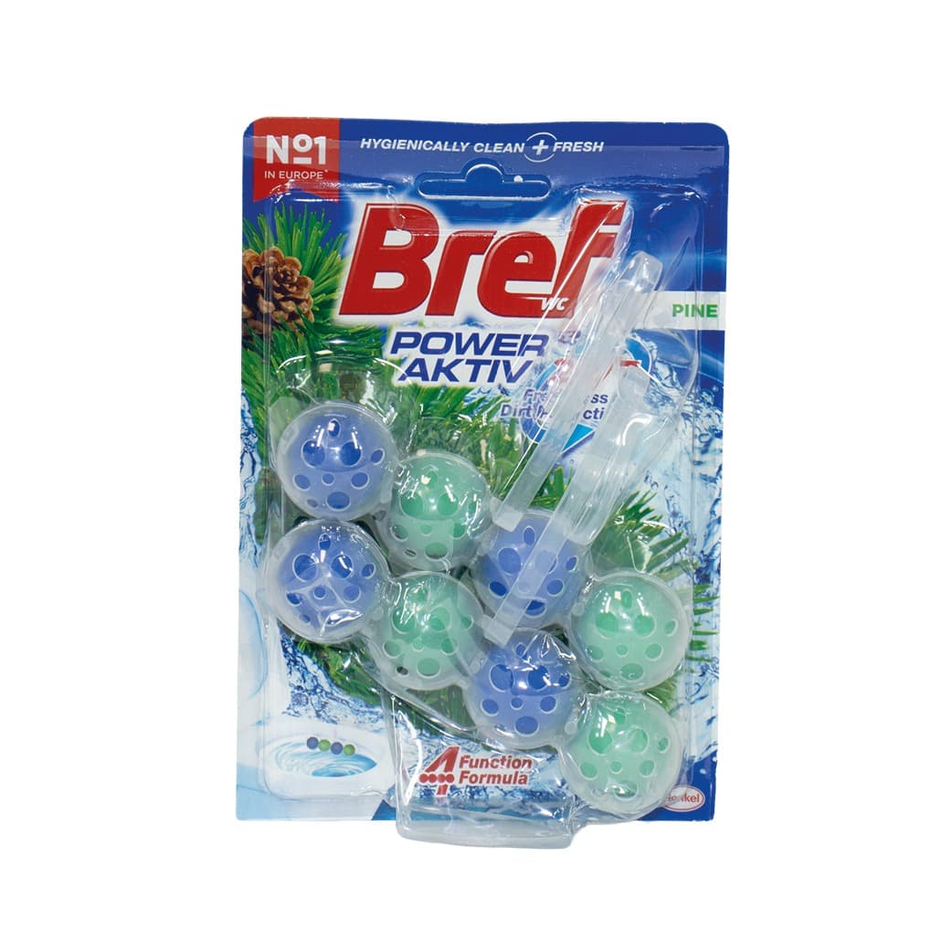 BREF POWER ACTIV PINE TOLIET BOWL CLEANER 8PCS