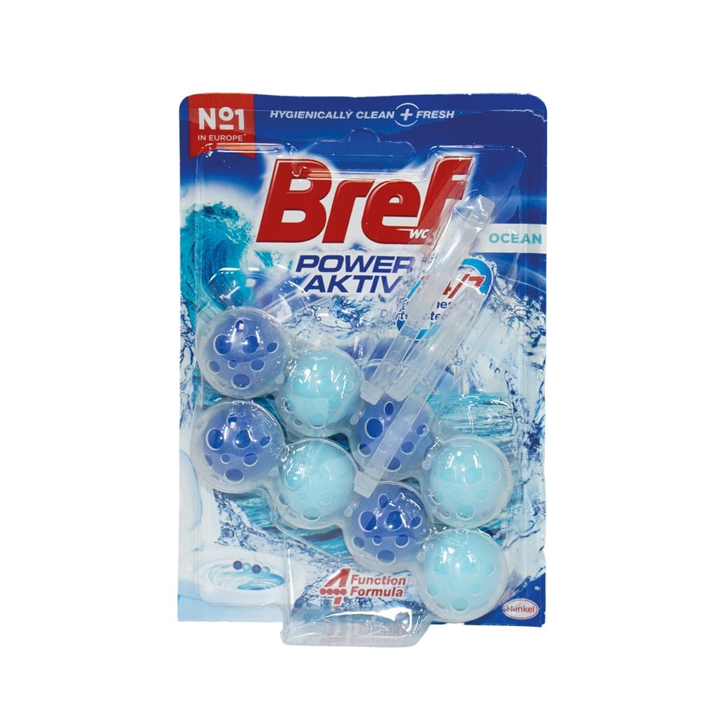 BREF WC POWER ACTIV OCEAN TOLIET BOWL CLEANER 8 PCS