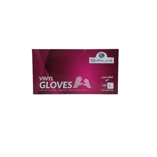 GLOVES LARGE CLEARE