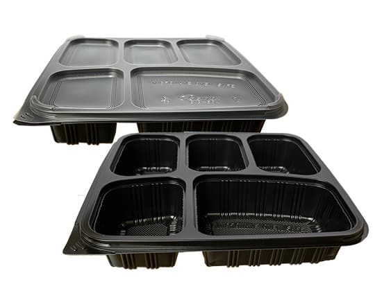 BLACK MICRO COMPARTMENT 5 (200 PCS)