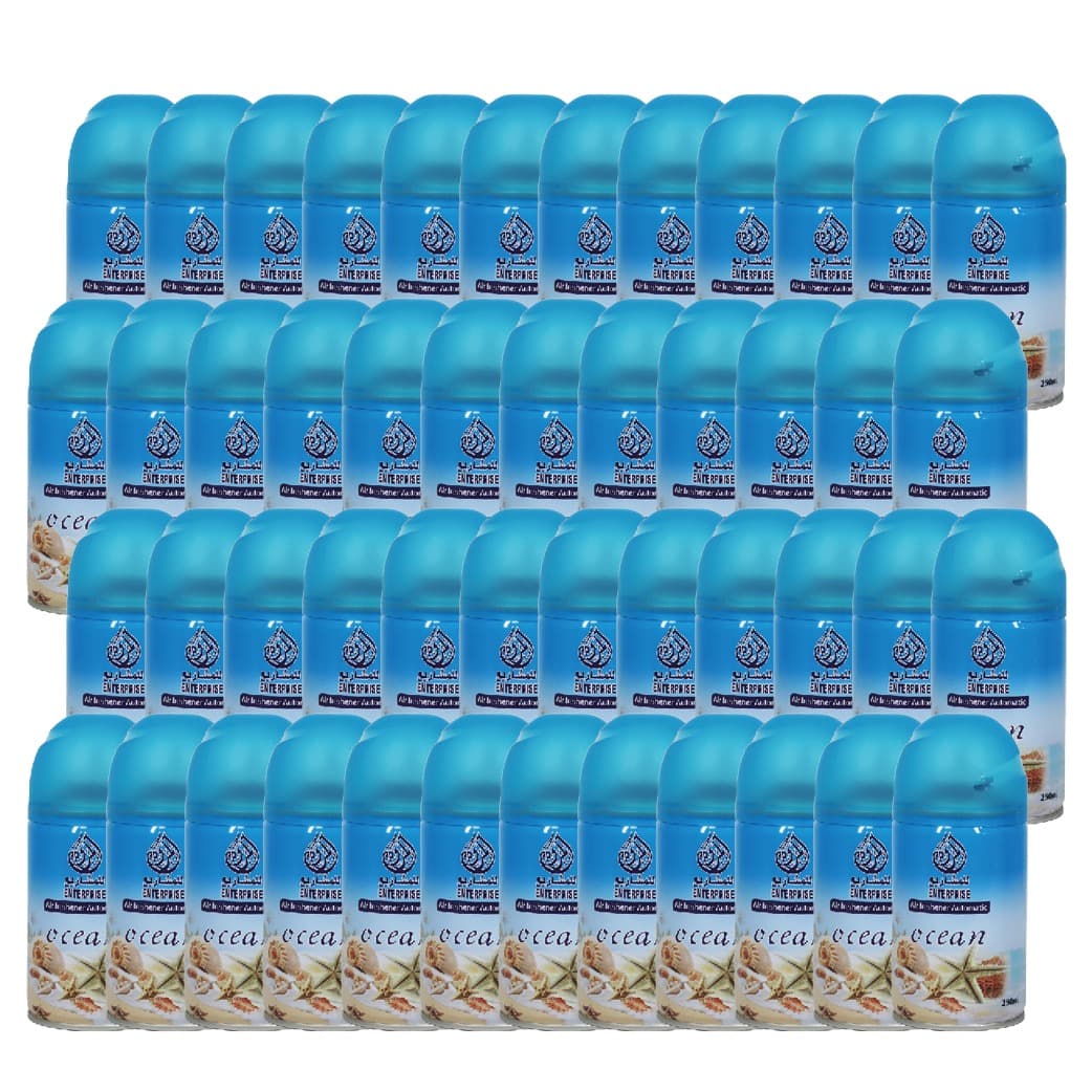 AL MARWA AIR FRESHENER OCEAN AUTOMATIC 250 ML 24 PCS