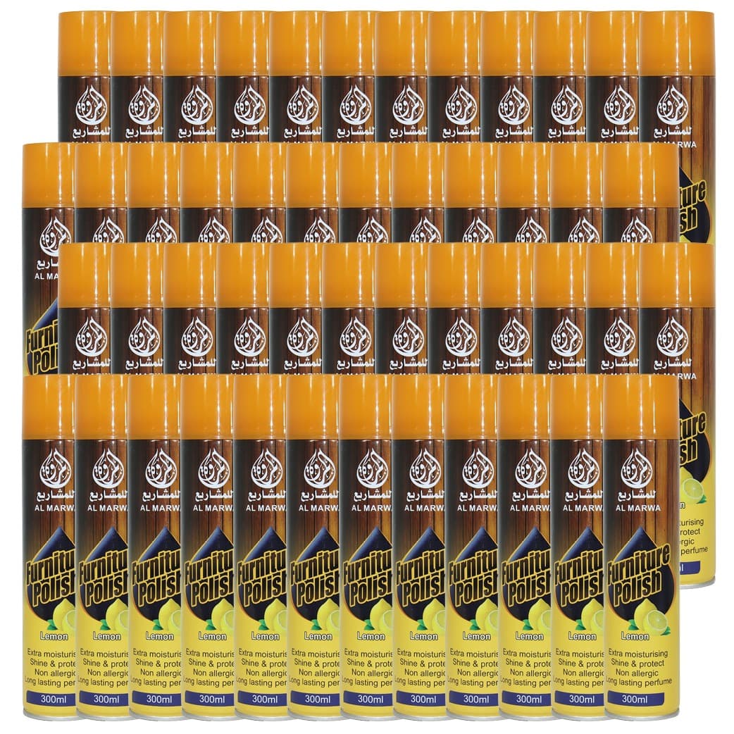 AL MARWA FURNITURE POLISH 300 ML 48 PCS