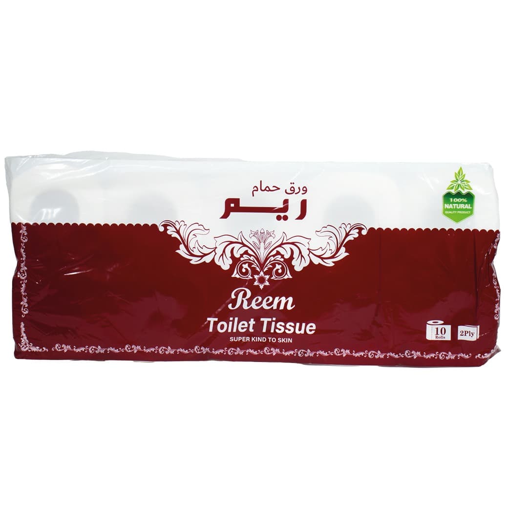 TOILET ROOL REEM 270 SHEETS 10 ROLLS
