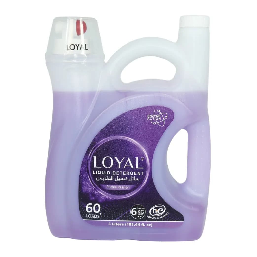 LOYAL LAUNDRY LIQUID PURPLE 3 LTR