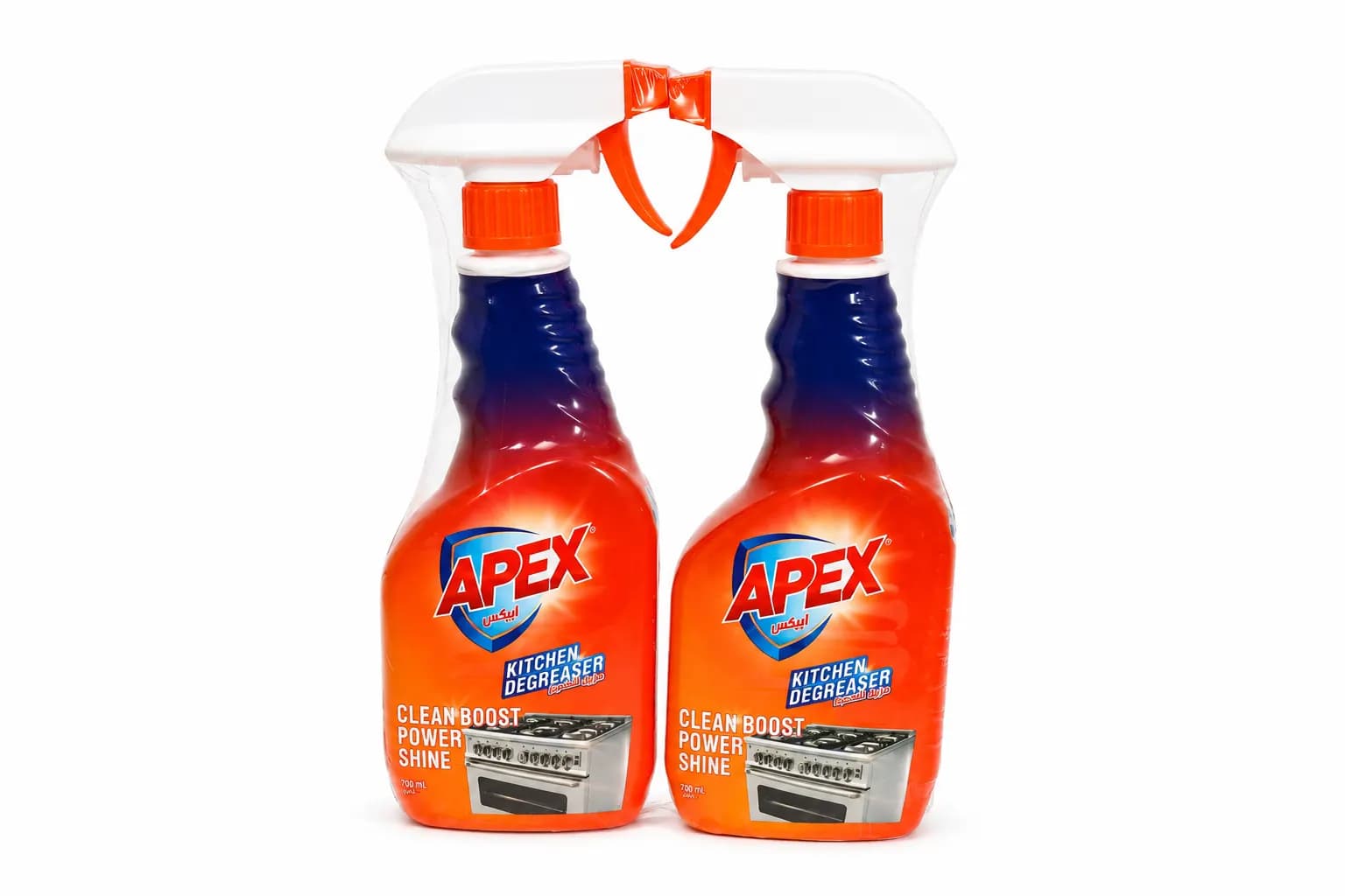 KITCHEN DEGREASER APEX  SPRAY 500 ML (1+1 )
