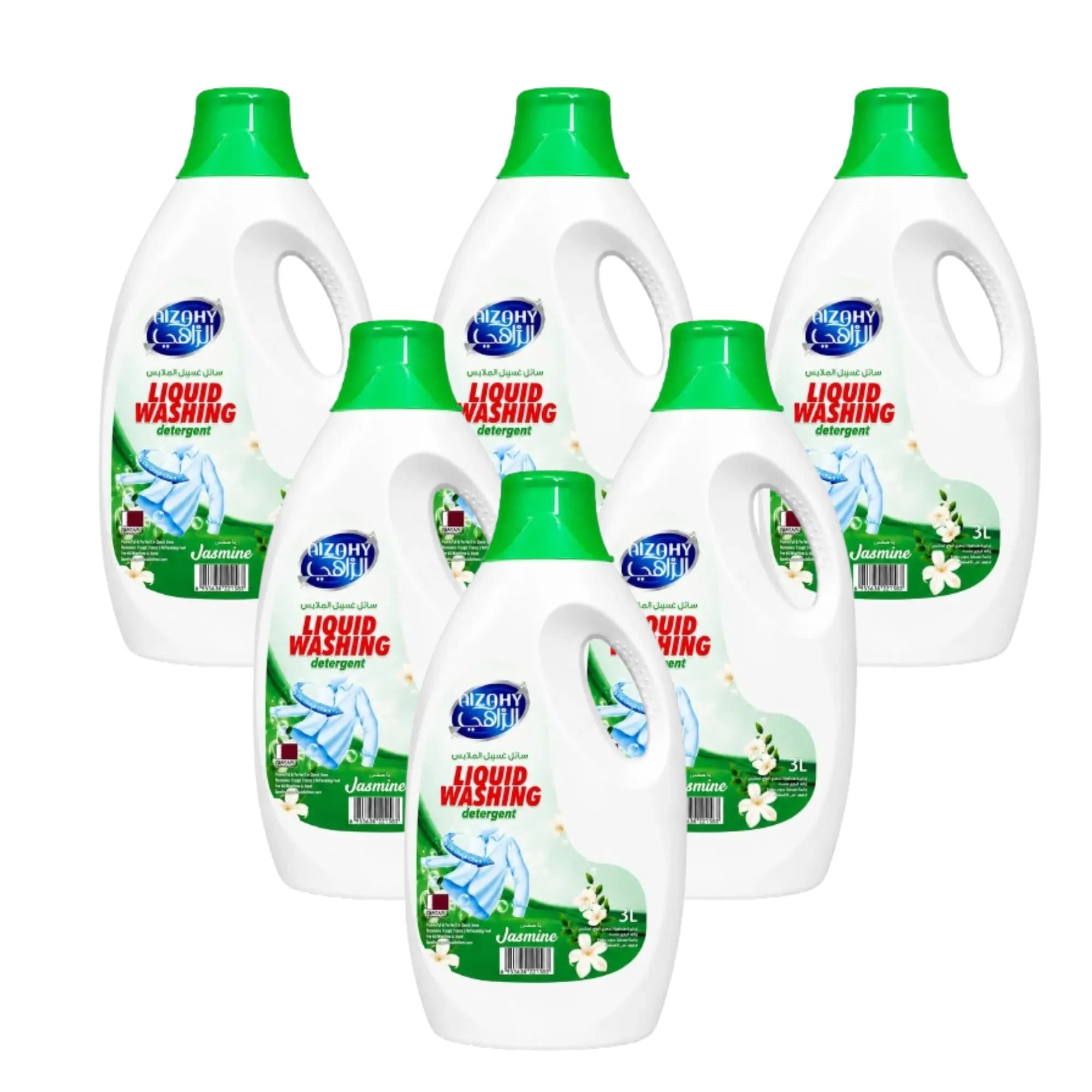 LAUNDRY LIQUID ZAHY JASMINE 6*3 LTR